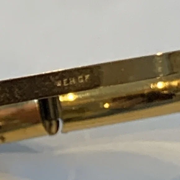 Vintage Gold Bangle Bracelet Walter E Hayward. GoldFilled - Picture 5 of 7